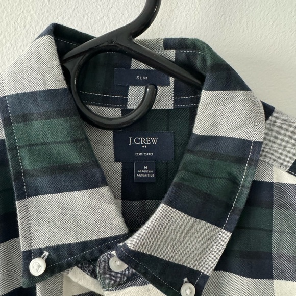 Men’s J. Crew Plaid Shirt - Size Small - Picture 2 of 2